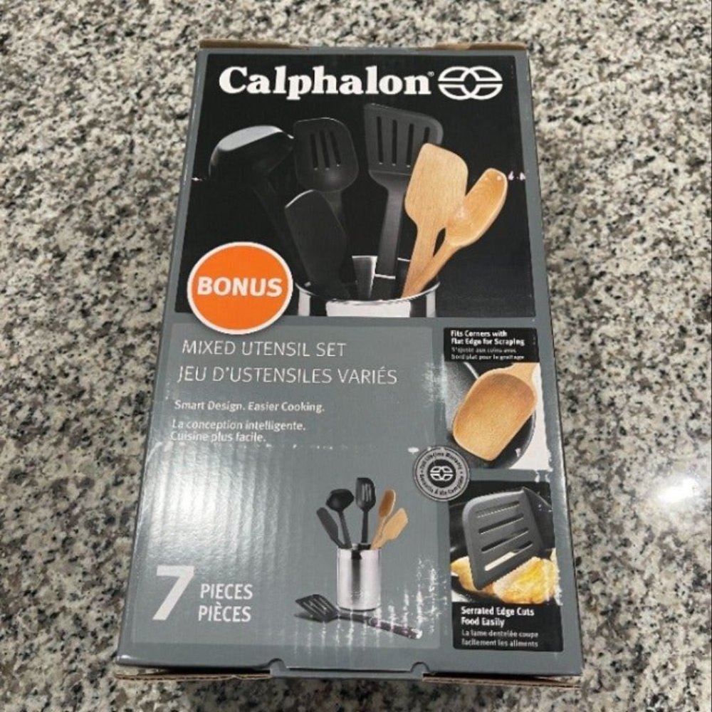 Calphalon 7-Piece Gourmet Mixed Kitchen Utensil Set - Picture 7 of 8